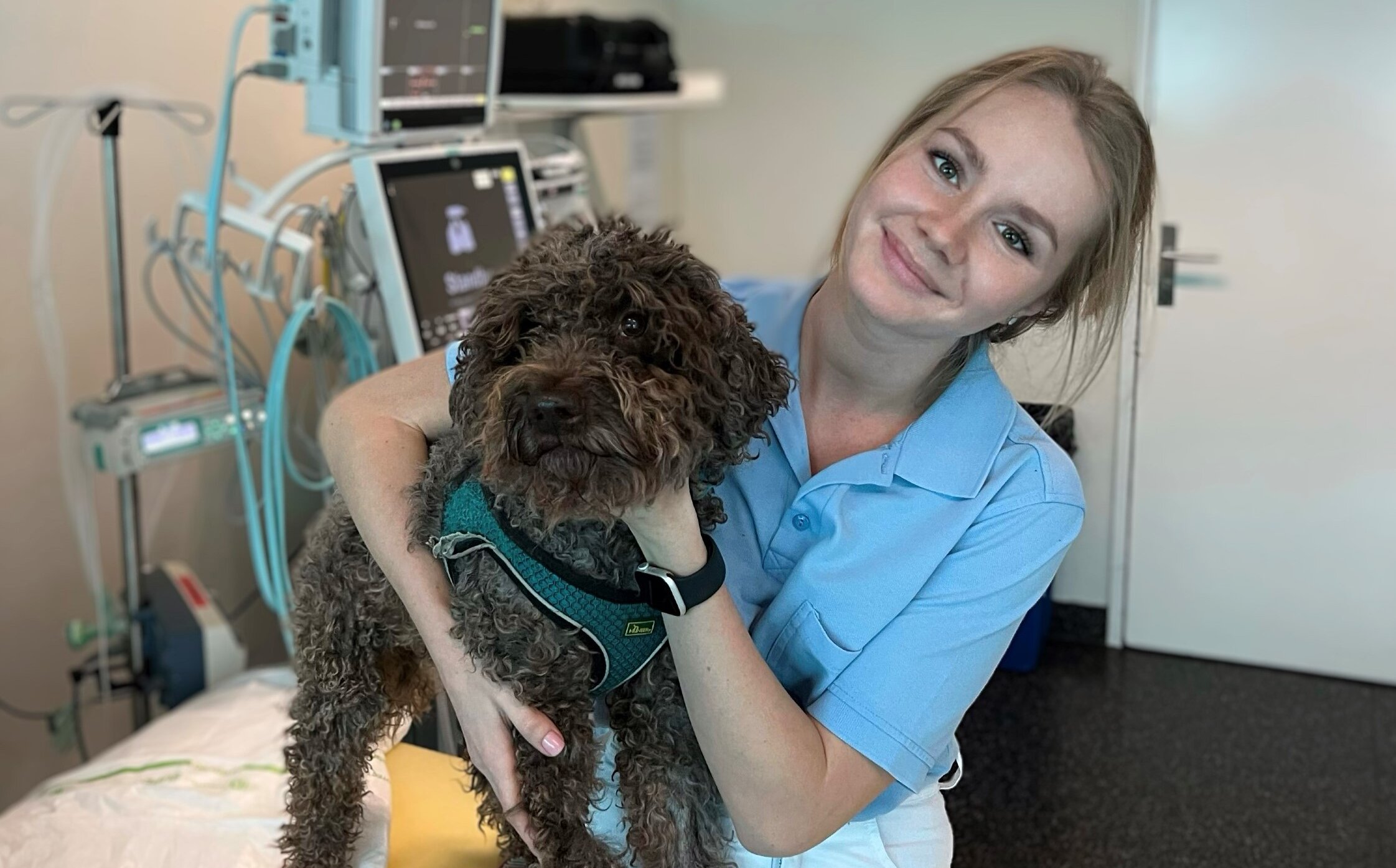 Liliia Melnyk travaille aujourd’hui au Tierspital de Berne. (© màd)