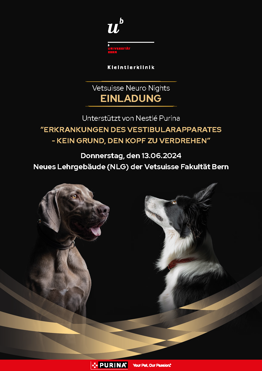 VETSUISSE NEURO NIGHTS - ERKRANKUNGEN DES VESTIBULARAPPARATES