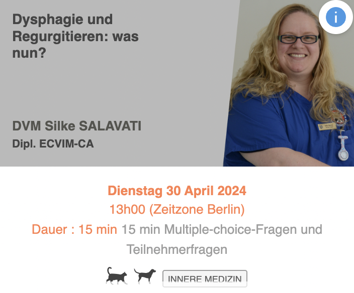 Dysphagie und Regurgitieren: was nun?