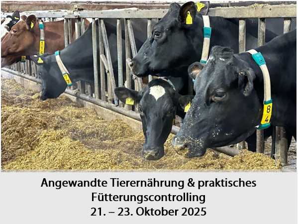 Angewandte Tierernährung &  praktisches Fütterungscontrolling 
