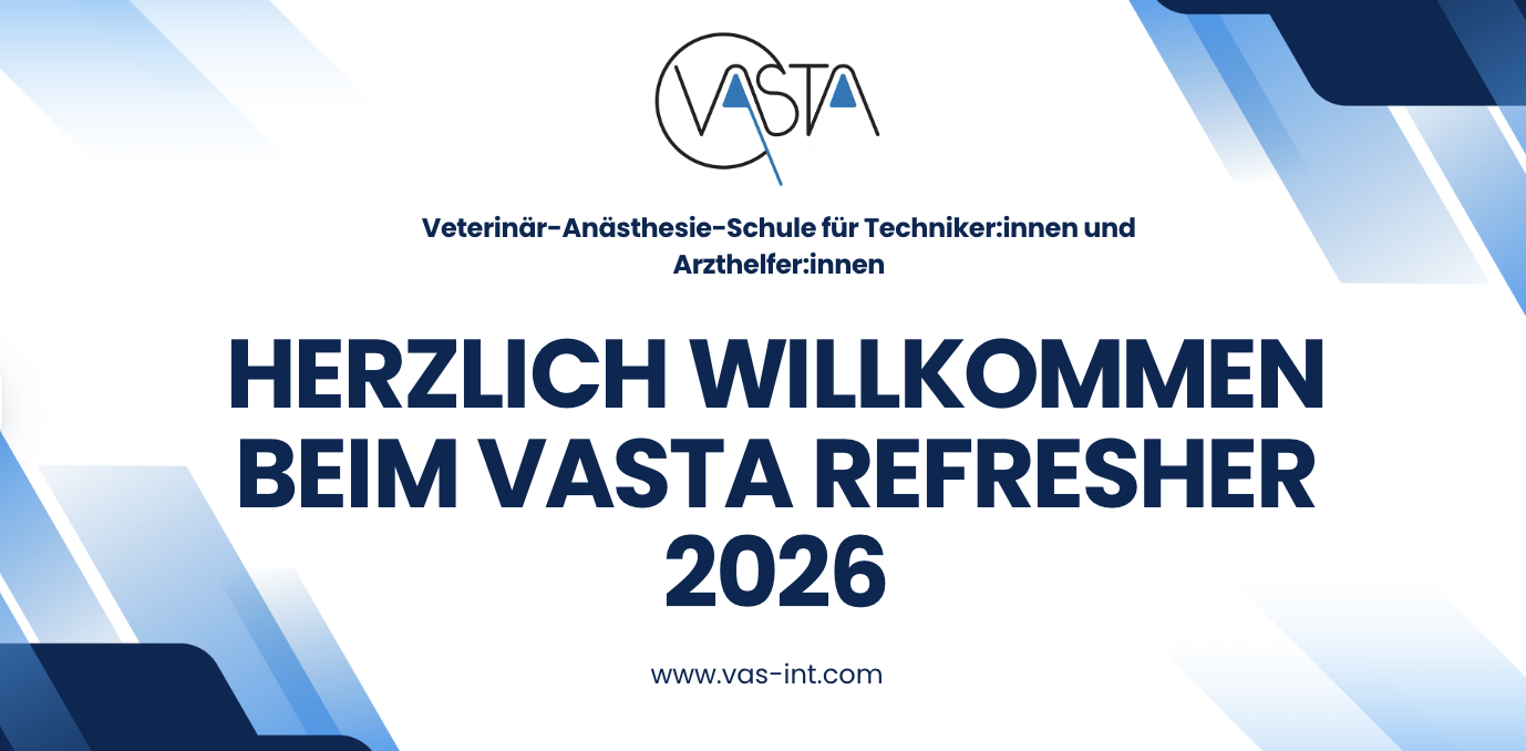 VASTA REFRESHER 2026 (Kleintier-Anästhesie-Webinar)