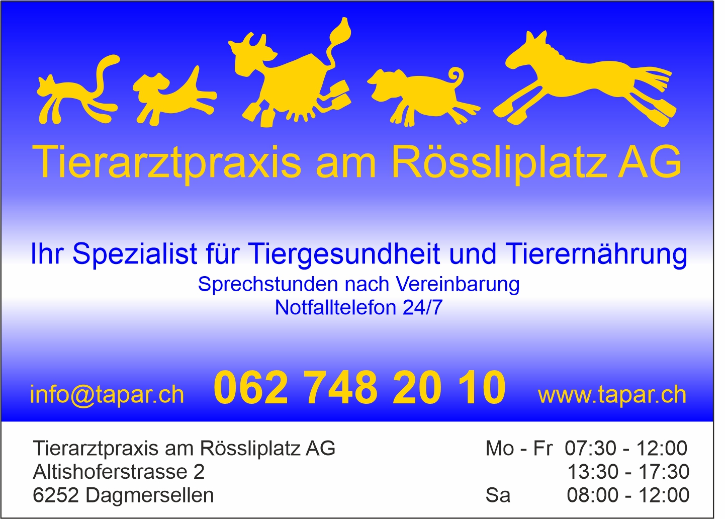 Tierarztpraxis am Rössliplatz AG